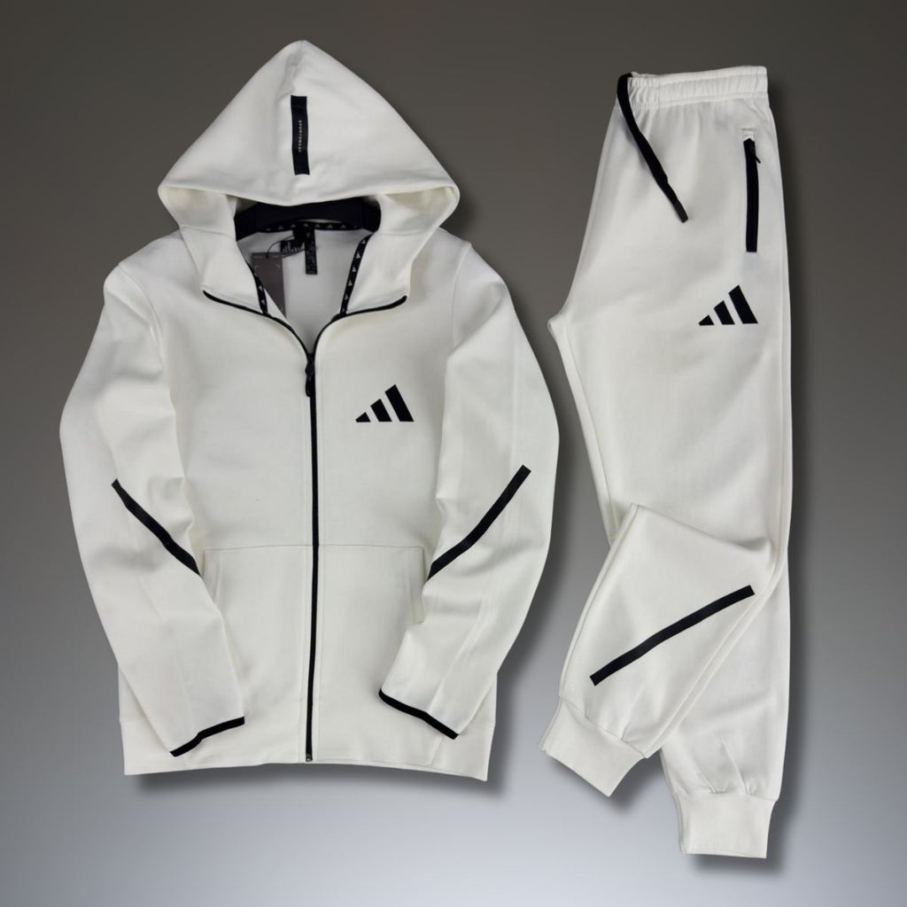 Adidas muška trenerka, 2025, bijela. Vrhunska kvaliteta