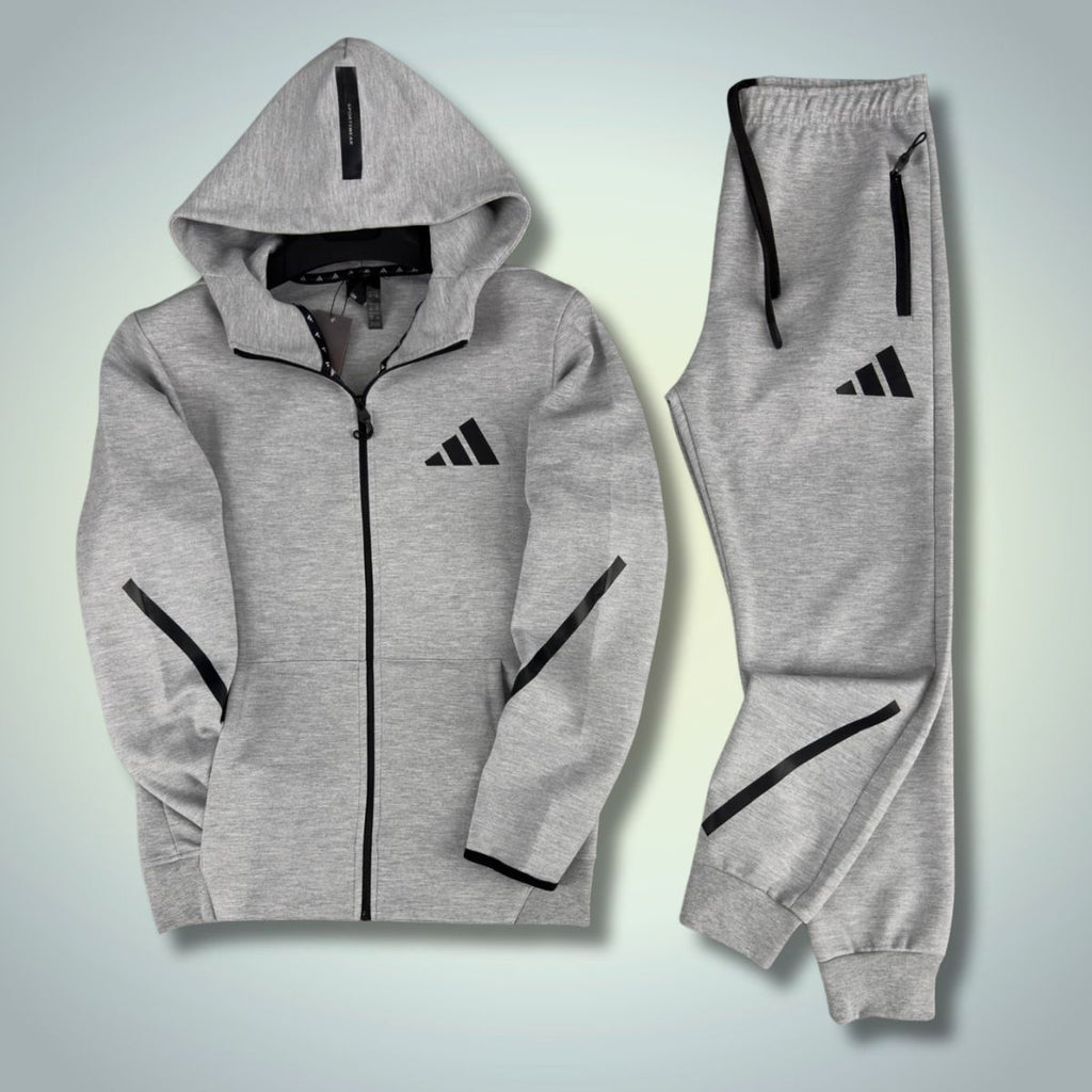 Adidas muška trenerka, 2025, klasična siva. Vrhunska kvaliteta