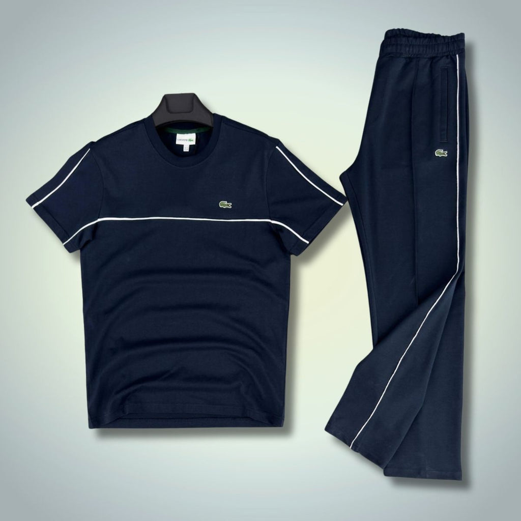 Lacoste muški ljetni komplet, tamnoplavi. Model 2025. Vrhunska kvaliteta