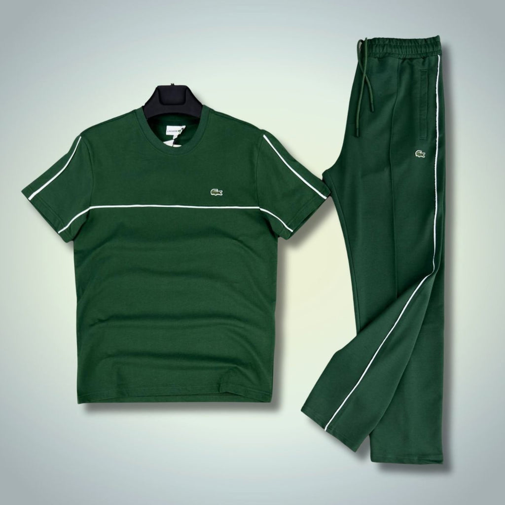 Lacoste muški ljetni set, zeleni. Model 2025. Vrhunska kvaliteta