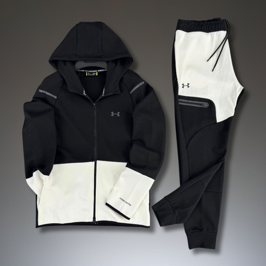 Under Armour Muški Sportski Set. Crno-Bijeli