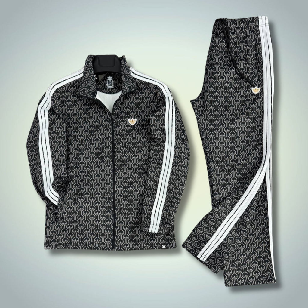 Adidas DJ muški trenirka, crno-bijela, Premium kvaliteta