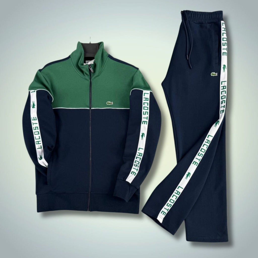 Lacoste muški trenirka, tamno plava-zelena, Model 2026, Premium kvaliteta