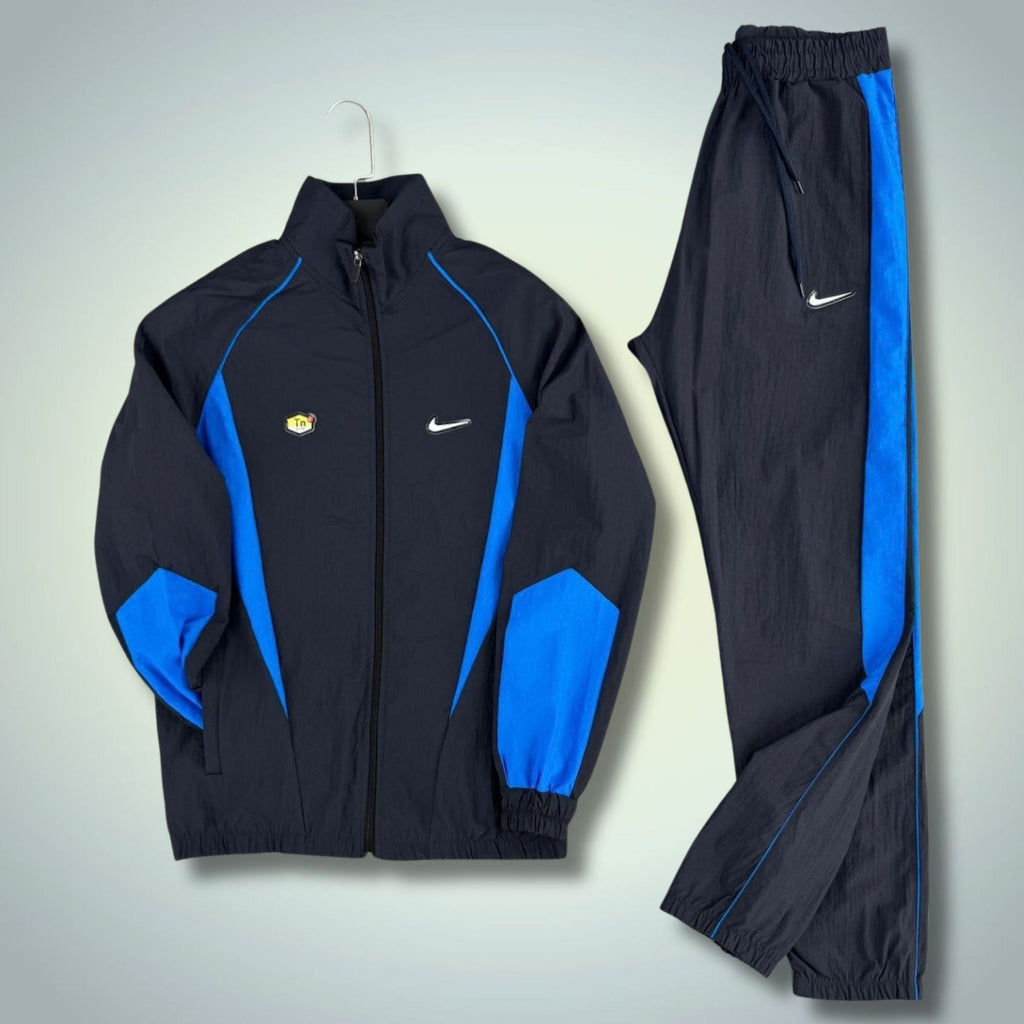 Nike TN muška vodootporna sportska trenirka, tamno plava. Premium
