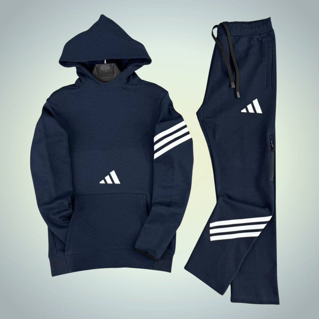 Adidas muška trenirka s kapuljačom, tamnoplava. Vrhunska kvaliteta