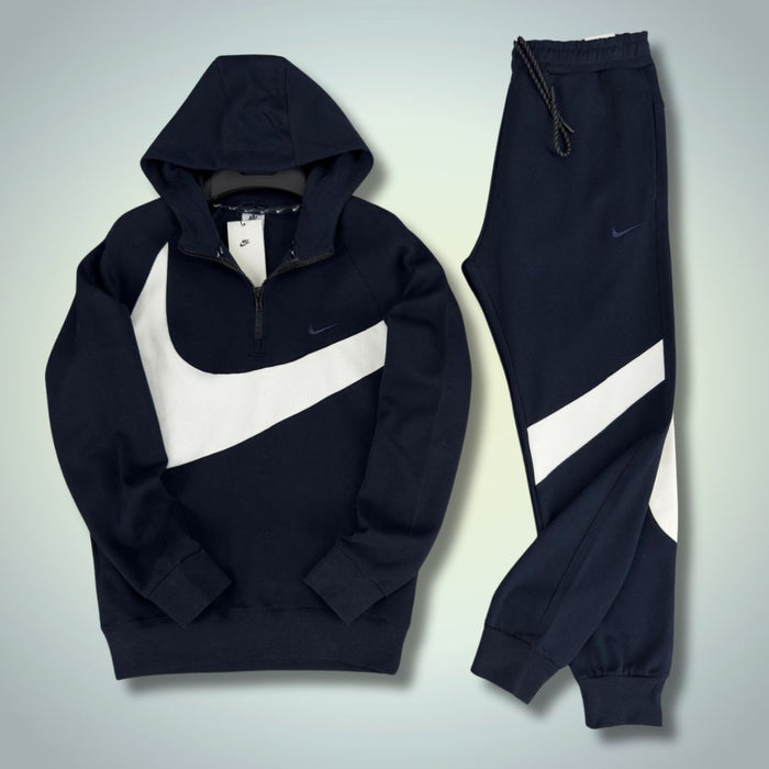 Nike muška trenirka, veliki logo, tamno plava. Vrhunska kvaliteta