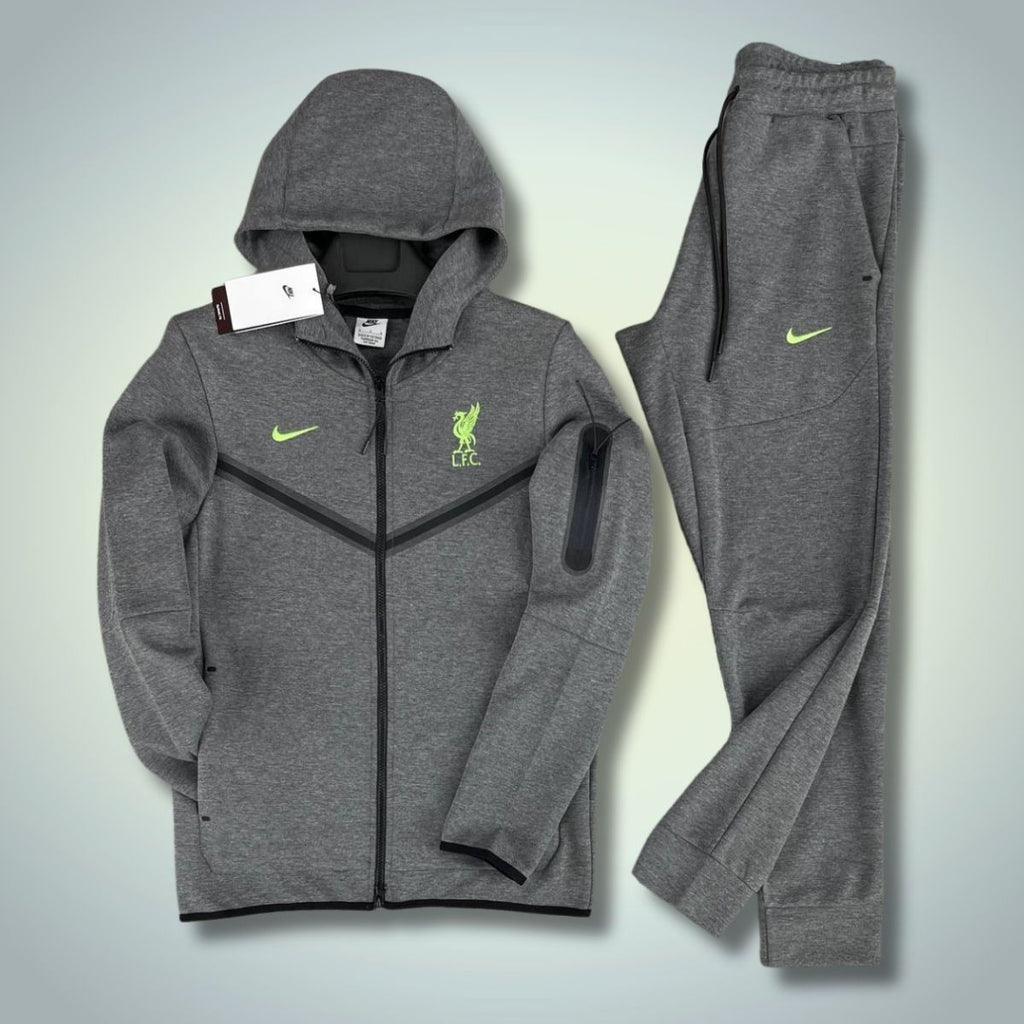 Nike Liverpool Tech Fleece muška trenirka, siva. Vrhunska kvaliteta