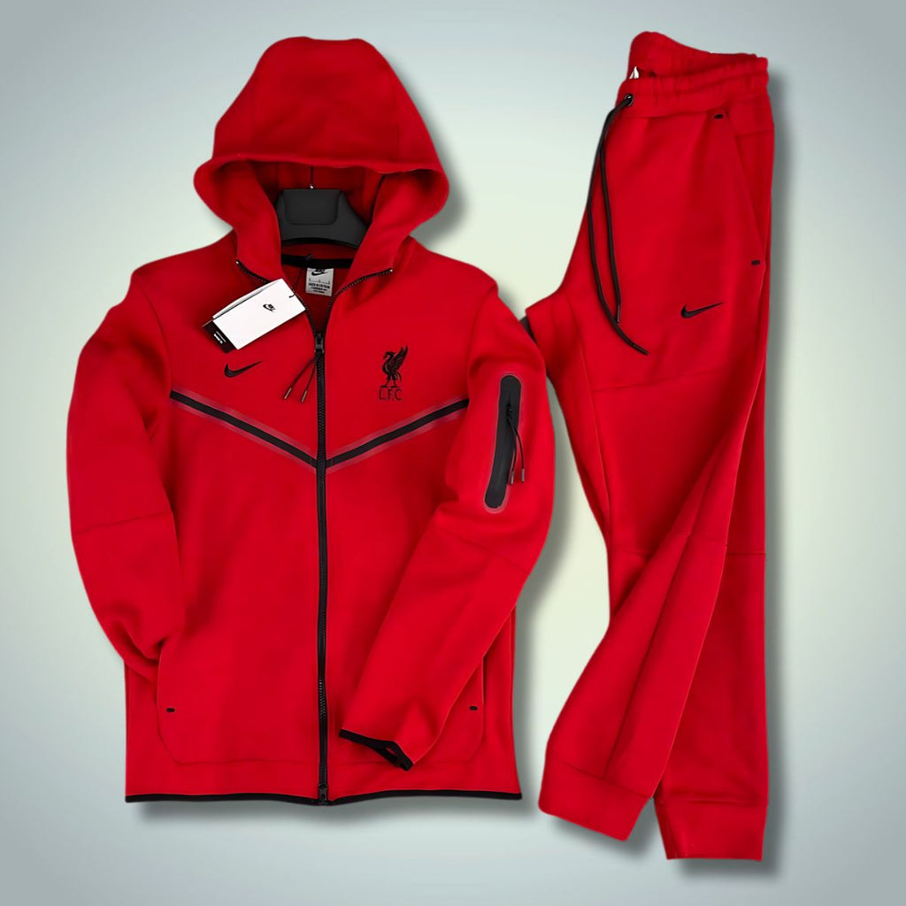 Nike Liverpool Tech Fleece muška trenirka, crvena. Vrhunska kvaliteta