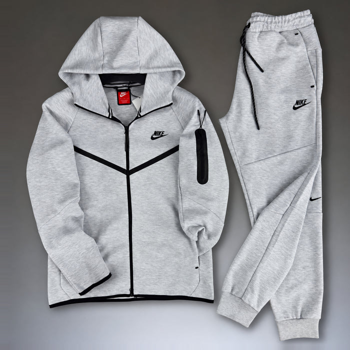 Nike Tech Fleece muška trenirka, klasična siva. Model 2024. Vrhunska kvaliteta