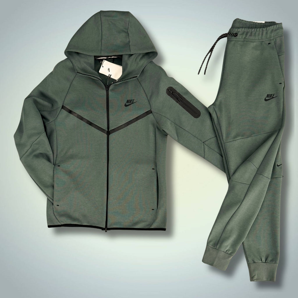 Nike muška trenirka Tech Fleece, kaduljasto zelena. Model 2024. Vrhunska kvaliteta