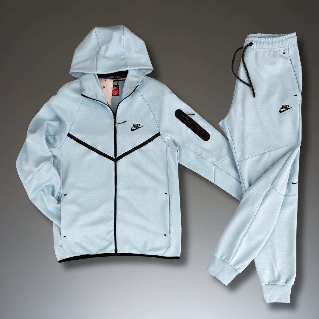 Nike muška trenirka Tech Fleece, svijetloplava. Model 2024. Vrhunska kvaliteta
