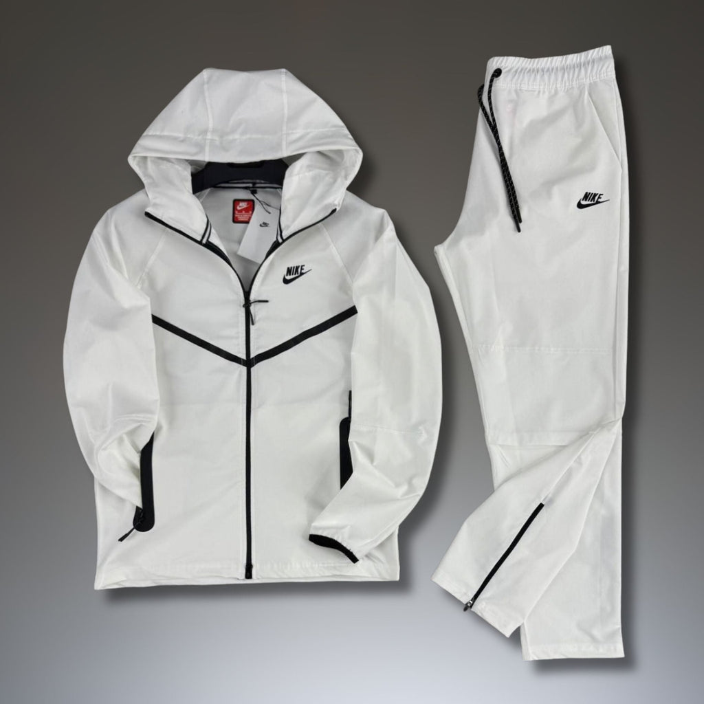 Nike Tech Fleece muška vodootporna sportska trenirka, bijela. Premium kvaliteta
