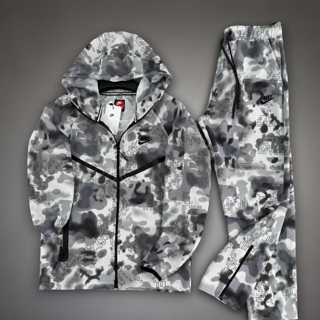 Nike Wooven Tech Fleece muška trenirka, siva. Vrhunska kvaliteta