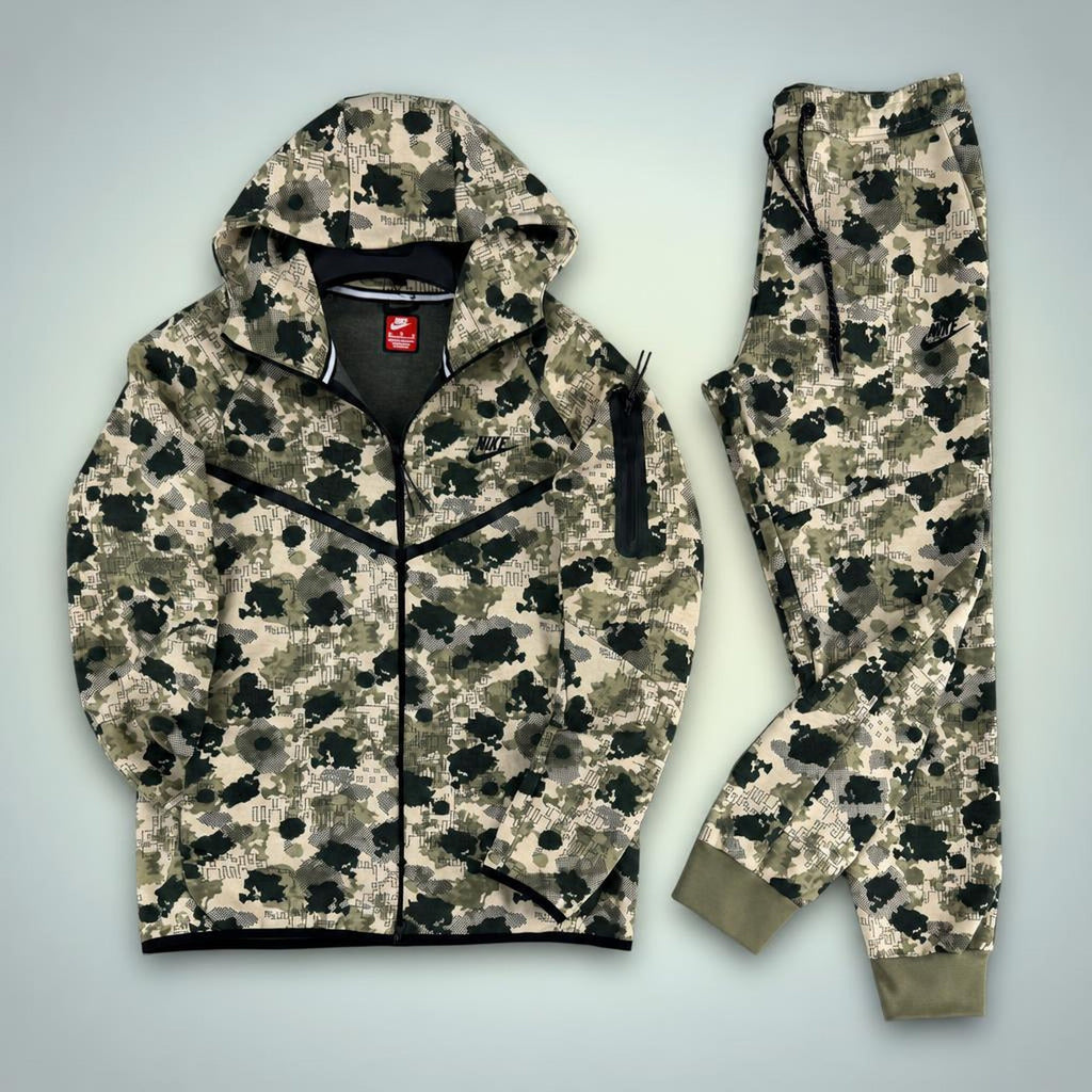 Nike Tech Fleece muška trenirka, Kamuflaža. Vrhunska kvaliteta