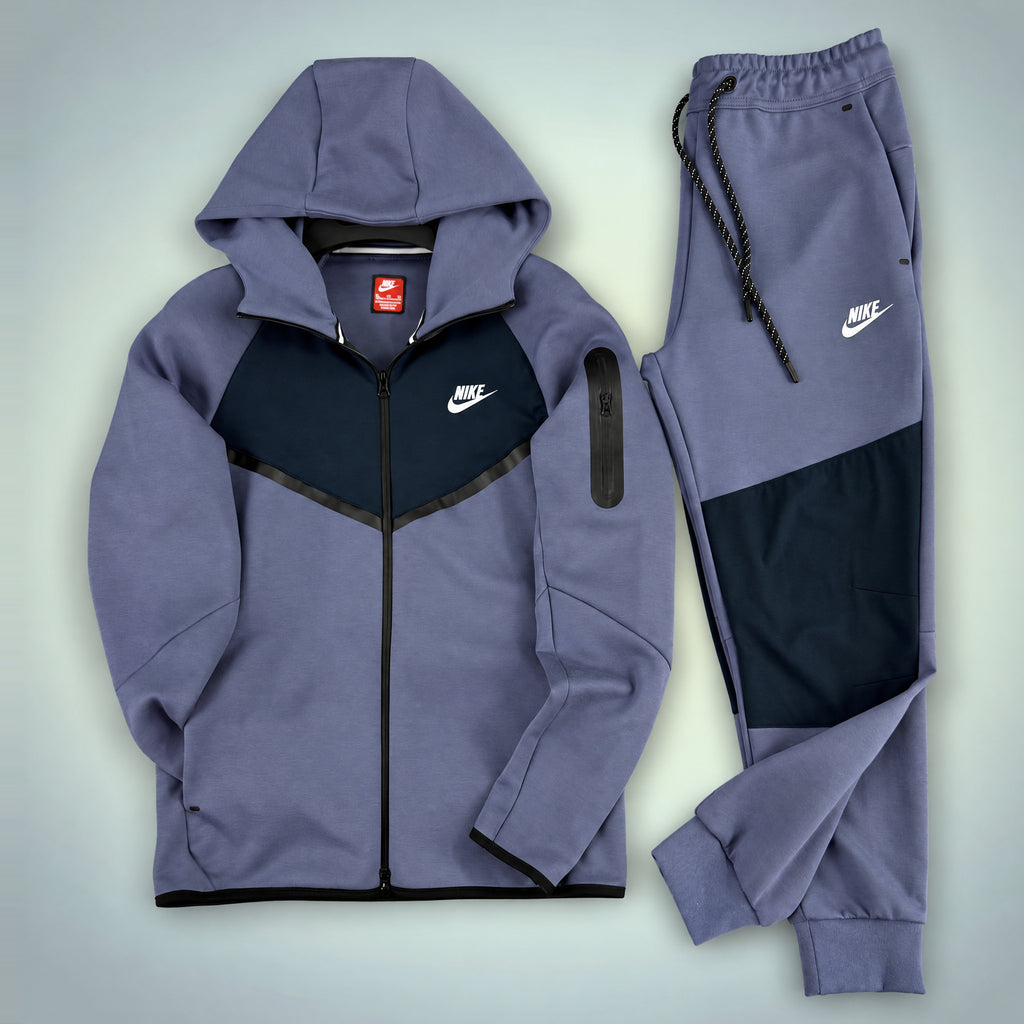 Nike Tech Fleece Men 2024. Blue-Dark Blue