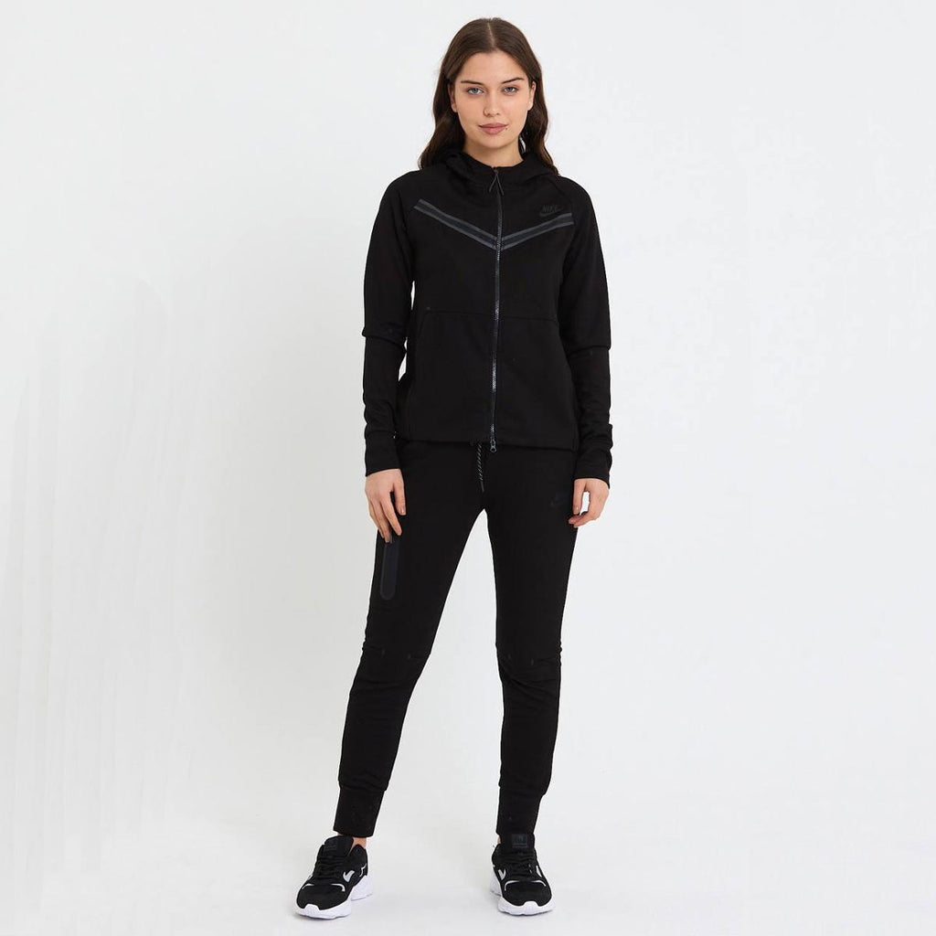 Ženska trenirka Nike Tech Fleece, crna. Vrhunska kvaliteta