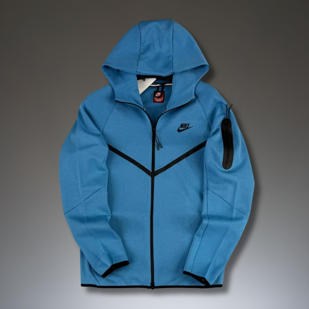 Nike Tech Fleece muški hoodie, plavi. Model 2024. Premium kvaliteta