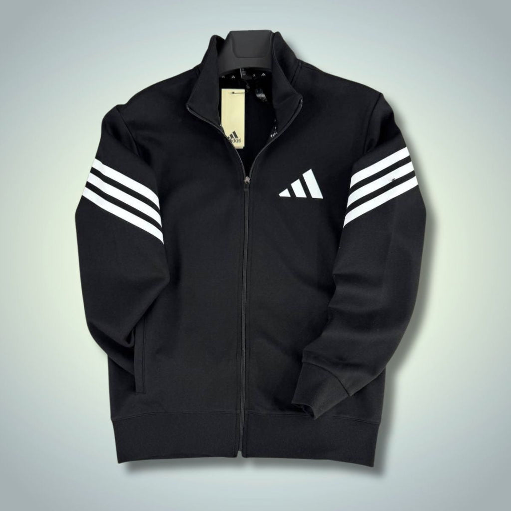 Adidas muška majica, vertikalne pruge, crna. Premium kvaliteta