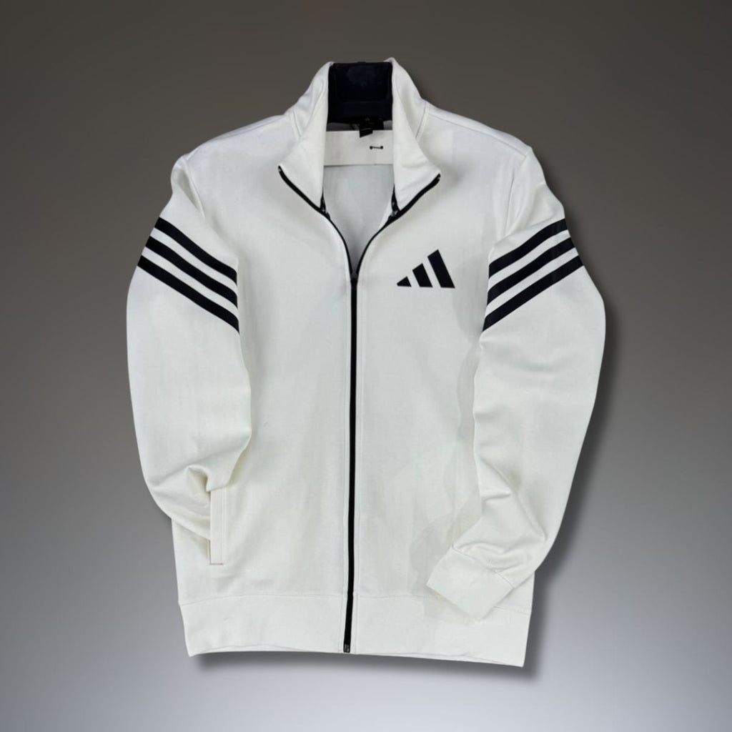 Adidas muška majica, vertikalne pruge, bijela. Premium kvaliteta