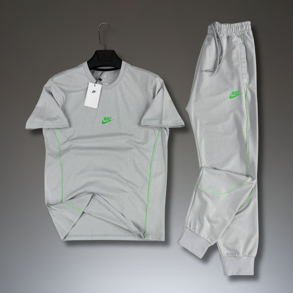 Nike muški ljetni sportski komplet, sivi. Premium kvaliteta