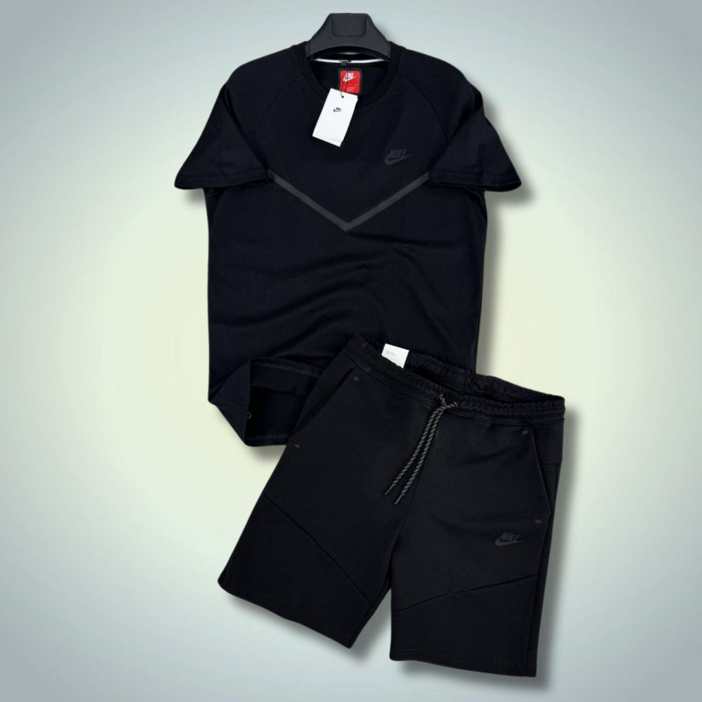 Nike Tech Fleece muški kratki sportski komplet, crni. Premium kvaliteta