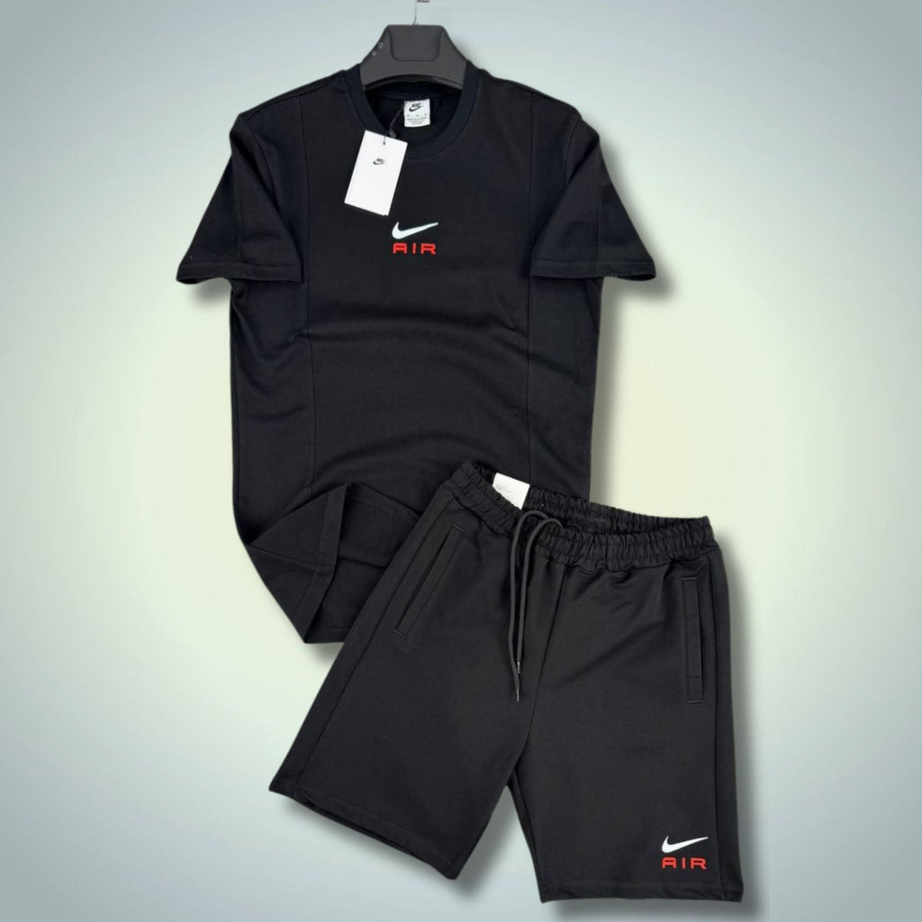 Nike Air muški kratki sportski komplet, crni. Premium kvaliteta