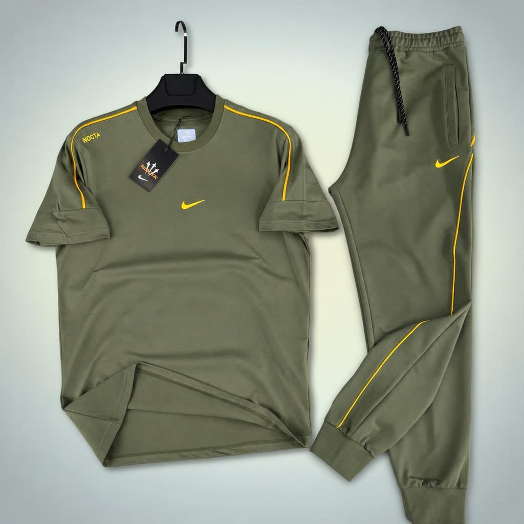 Nike Nocta muška ljetna trenirka, maslinasto zelena. Premium kvaliteta