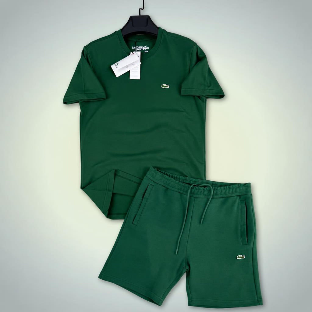 Lacoste Classic muški kratki sportski komplet, zeleno. Premium kvaliteta