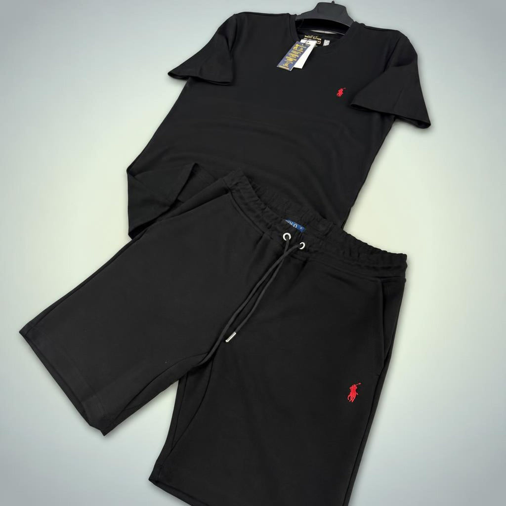 Ralph Lauren Classic muški kratki sportski komplet, crna. Premium kvaliteta