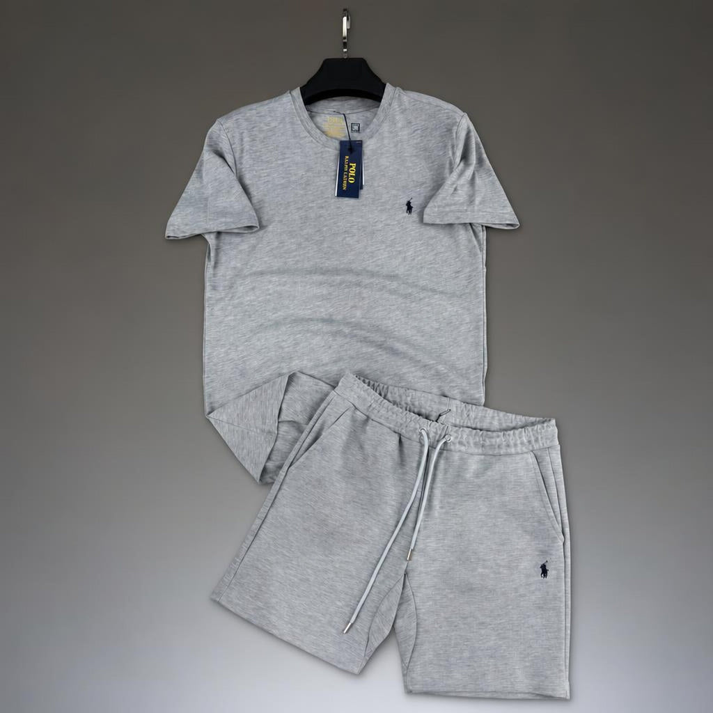 Ralph Lauren Classic muški kratki sportski komplet, klasična siva. Premium kvaliteta