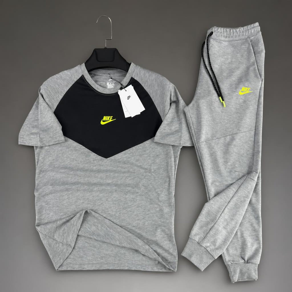 Nike Air Max muška ljetna trenirka, sivo-crna. Premium kvaliteta