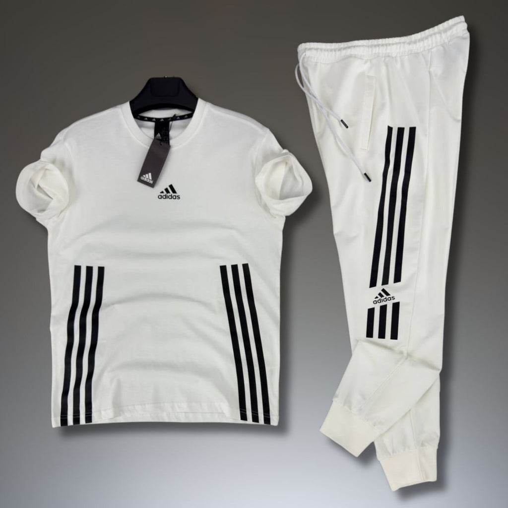 Adidas muški ljetni set. bijeli. 2025, Vrhunska kvaliteta