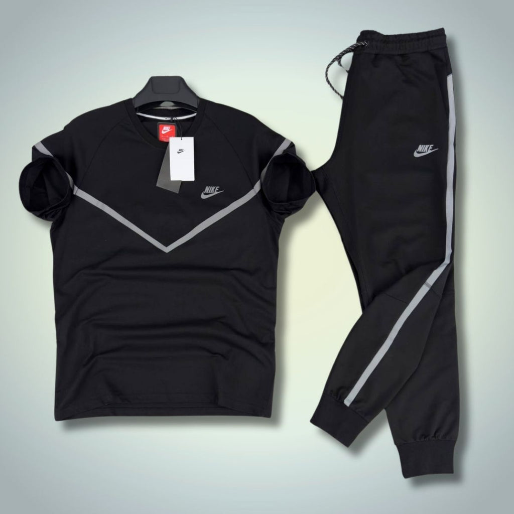 Nike Reflective Tech Fleece muški ljetni set, crni. Vrhunska kvaliteta