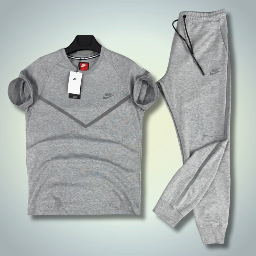 Nike Reflective Tech Fleece muški ljetni set, klasični sivi. Vrhunska kvaliteta