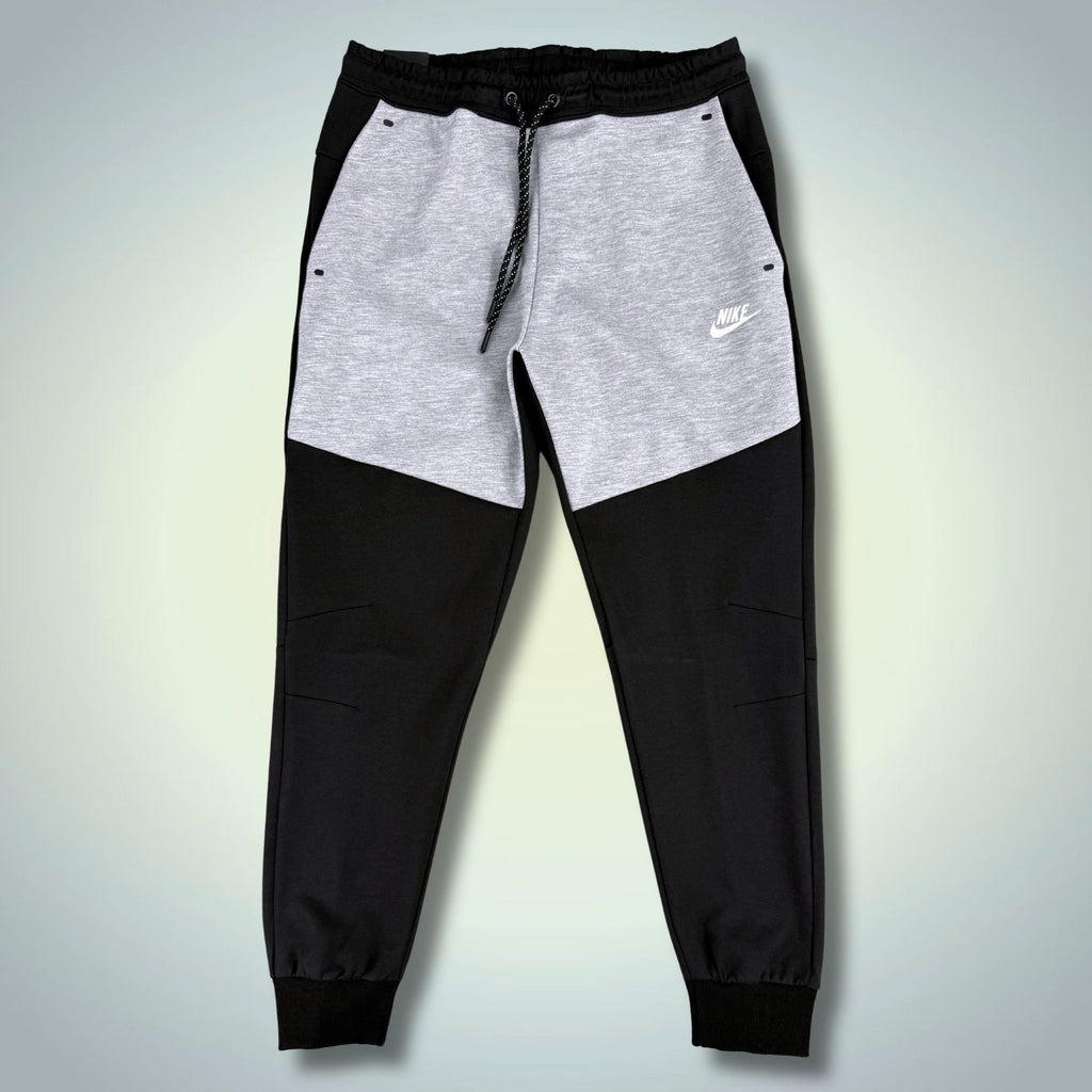 Nike Tech Fleece muške sportske hlače, crno-klasično sive. Premium kvaliteta