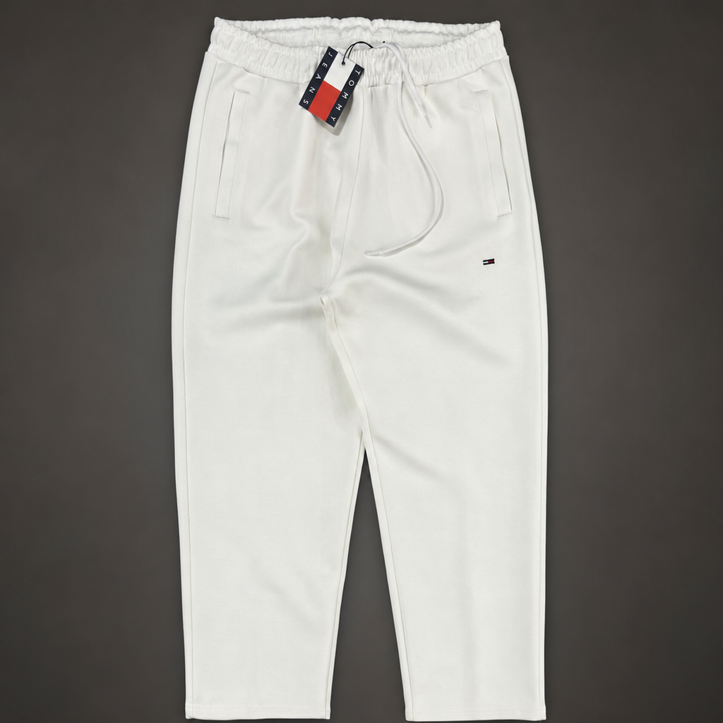 Tommy Hilfiger Classic muške sportske hlače, bijela. Vrhunska kvaliteta