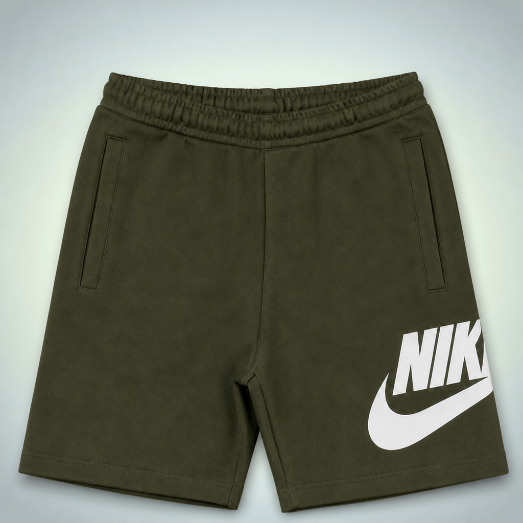 Nike Club Alumni muške sportske kratke hlače, tamno zelena sa Jacquard monogramom. Premium kvaliteta