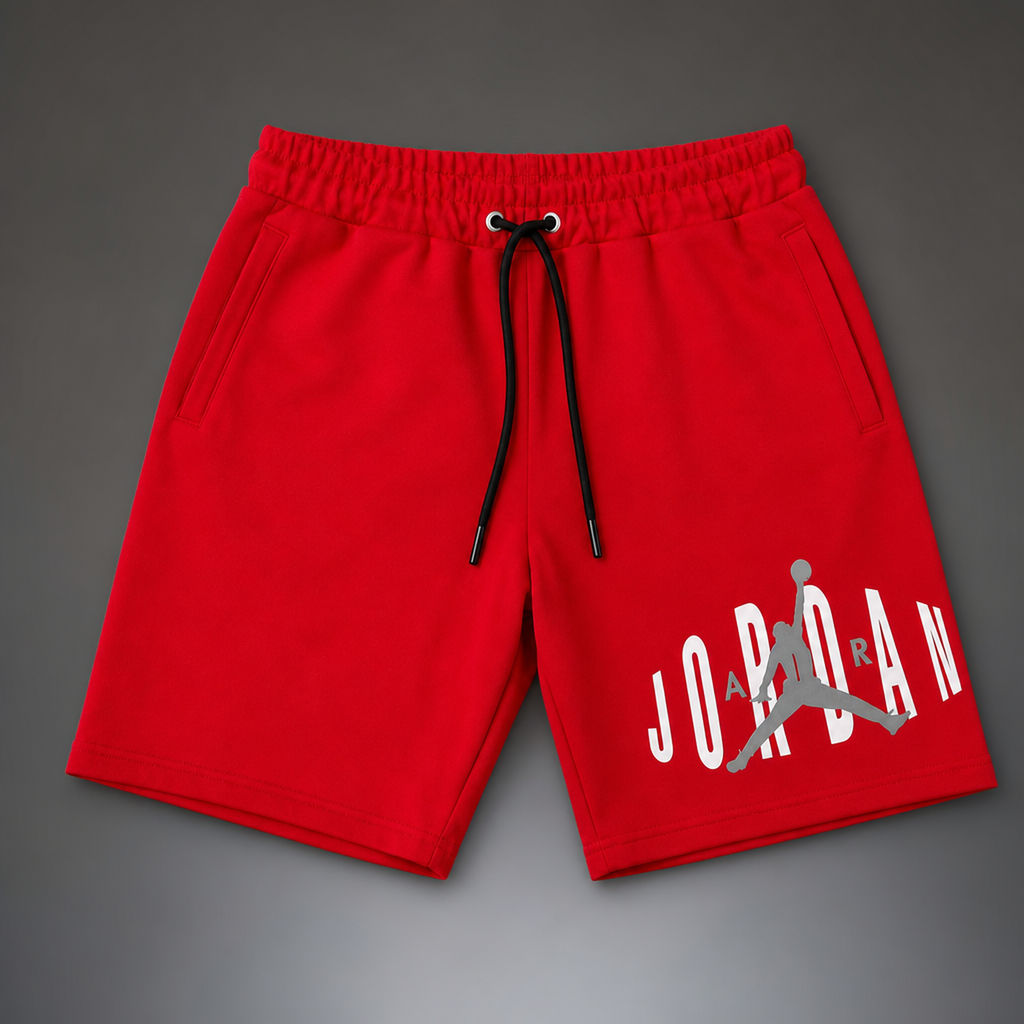 Air Jordan Fleece muške sportske kratke hlače, Crvena. Premium kvaliteta