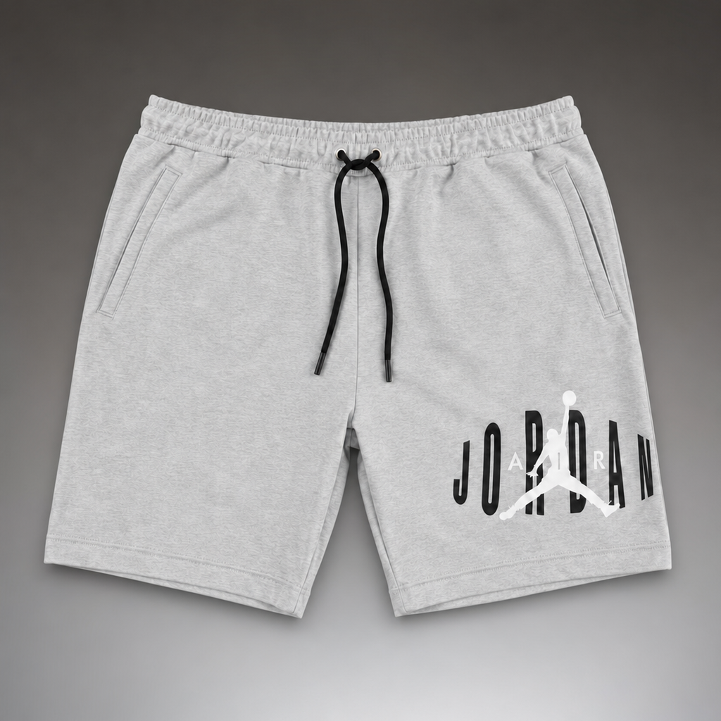 Air Jordan Fleece muške sportske kratke hlače, klasična siva. Premium kvaliteta