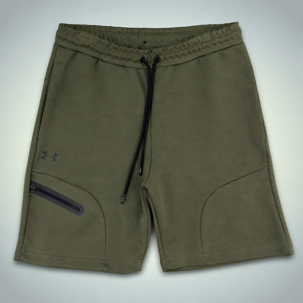 Under Armour Fleece muške sportske kratke hlače, maslinasto zelena. Premium kvaliteta