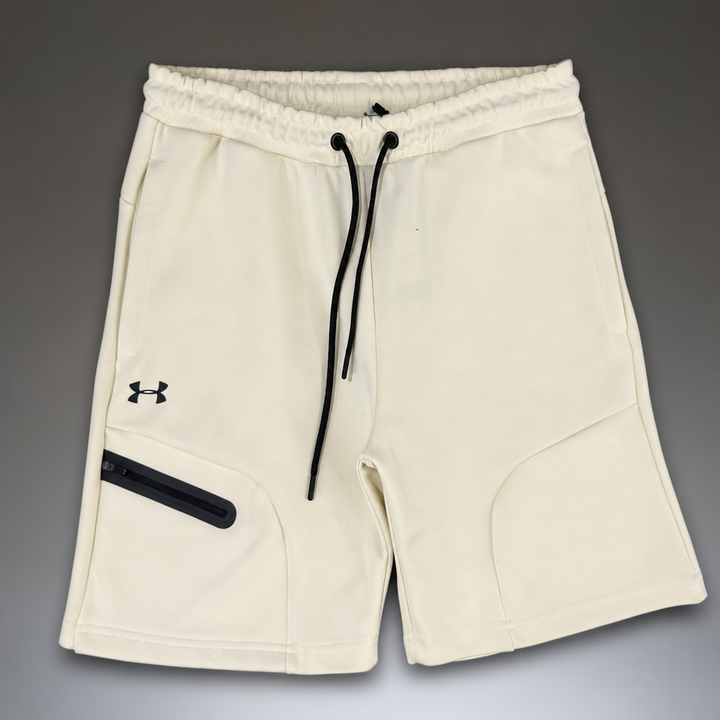 Under Armour Fleece muške sportske kratke hlače, slonovača. Premium kvaliteta
