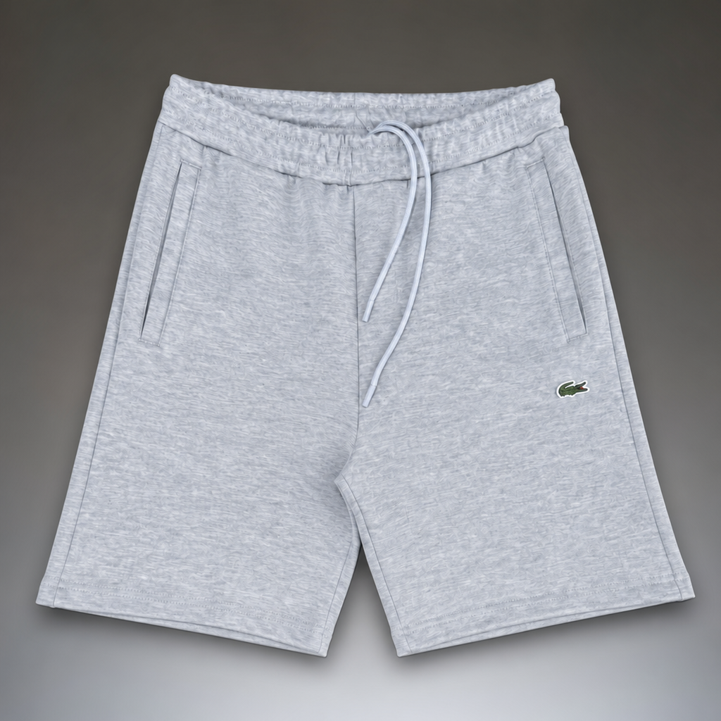Lacoste Fleece muške sportske kratke hlače, klasična siva. Premium kvaliteta