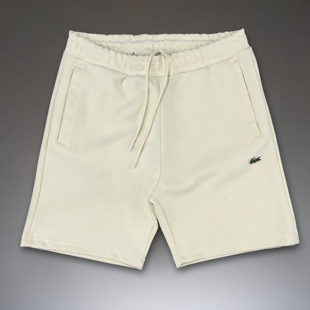 Lacoste Fleece muške sportske kratke hlače, slonovača. Premium kvaliteta