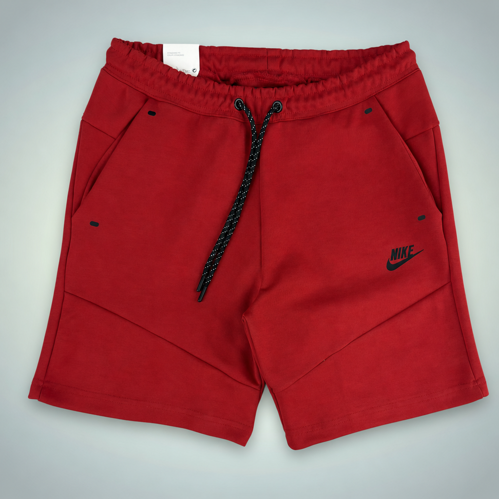 Nike Tech Fleece muške sportske kratke hlače, Crvena. Premium kvaliteta