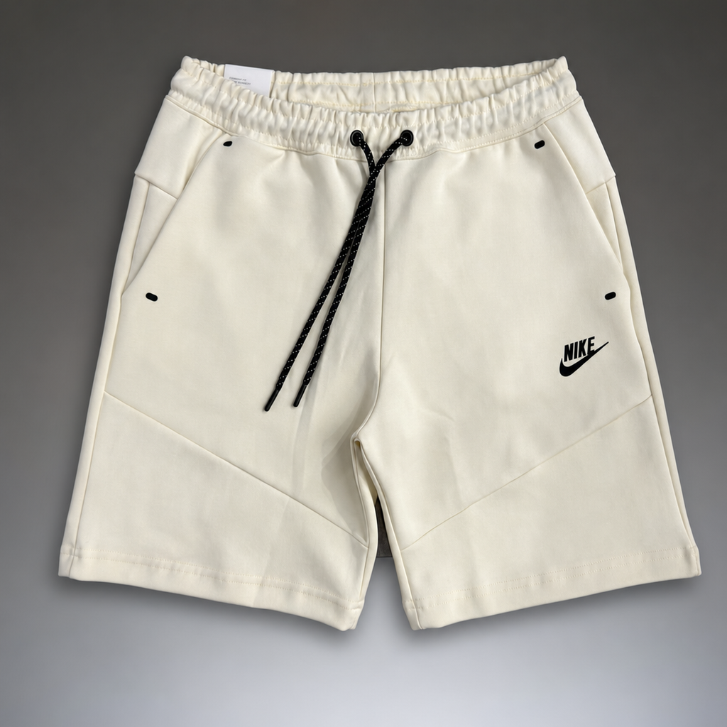 Nike Tech Fleece muške sportske kratke hlače, slonovača. Premium kvaliteta