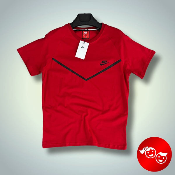 Nike Tech Fleece dječja majica, crvena. Model 2024. Vrhunska kvaliteta