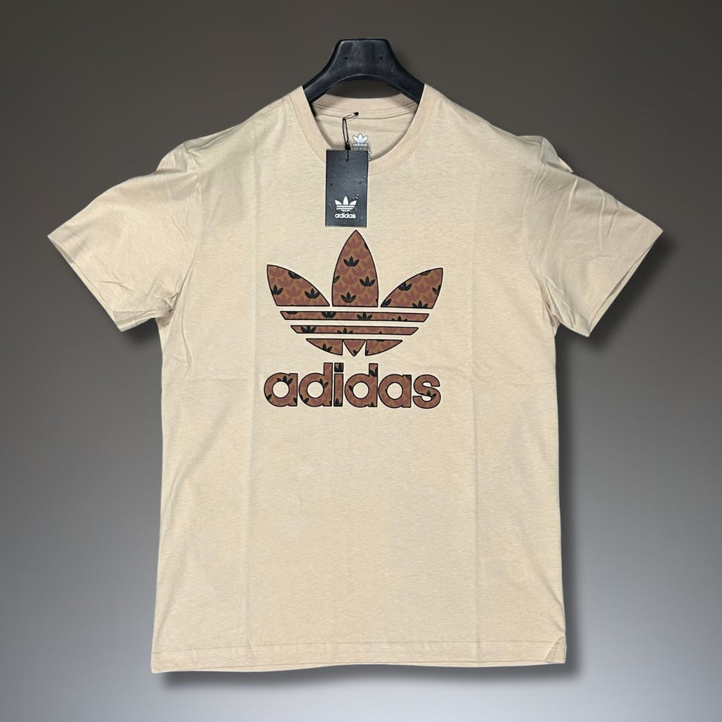 Adidas muška majica, bež, klasični logo. Vrhunska kvaliteta