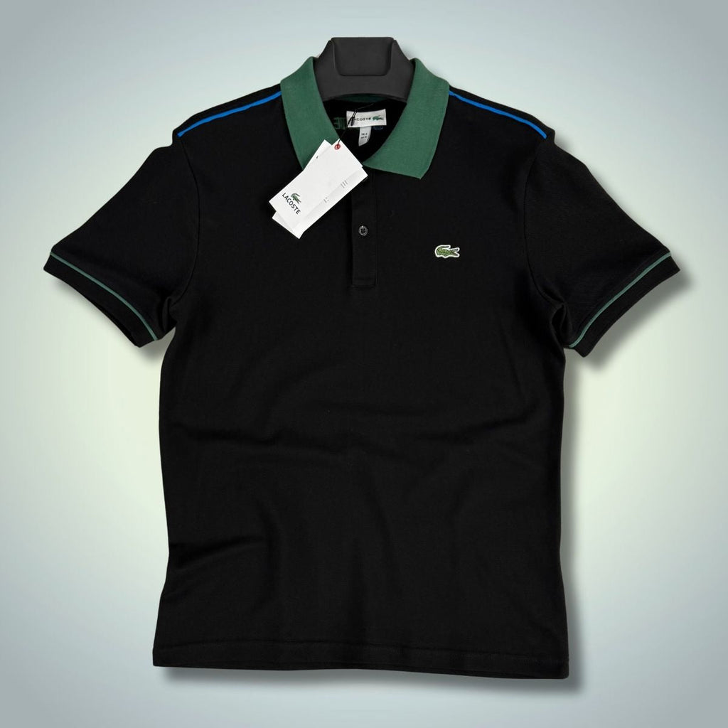 Lacoste muška polo majica, crno - zelena. Premium kvaliteta