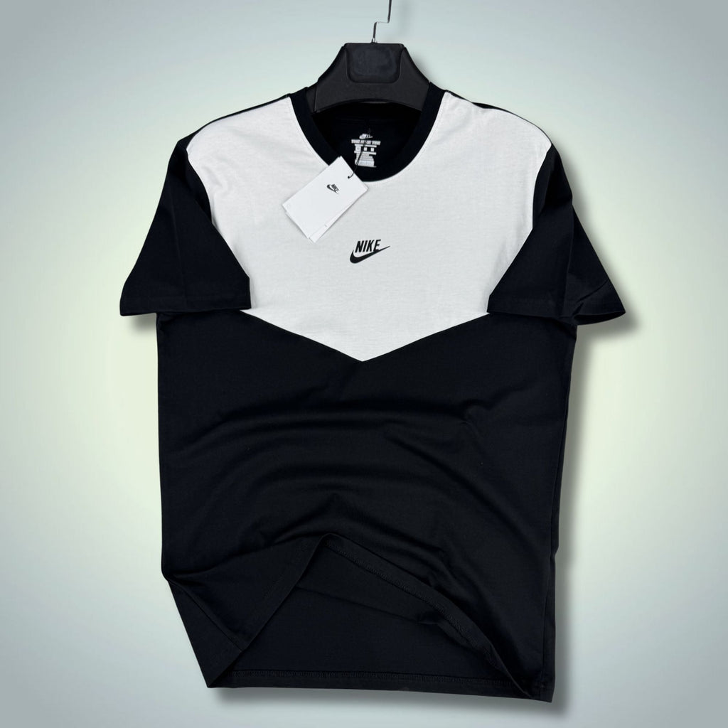 Muška bijelo-crna Nike Tech Fleece majica. Model 2026. Premium kvaliteta