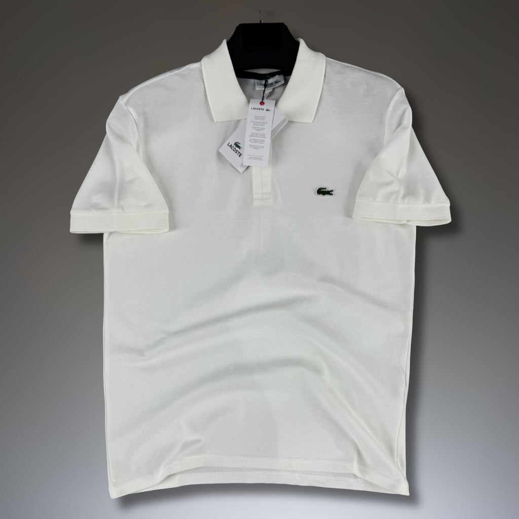 Muška prljavo bijela polo Lacoste majica. Premium kvaliteta